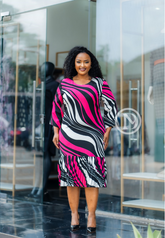 Elegant midi dress